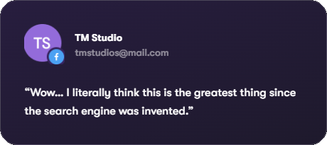 TM studio testimonial
