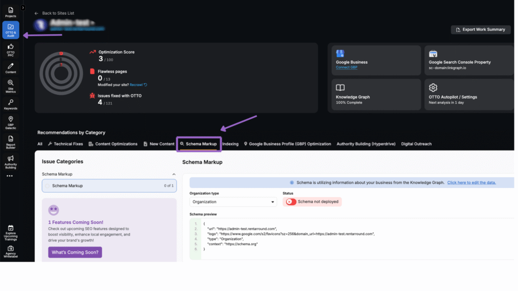 OTTO Issues Schema Markup