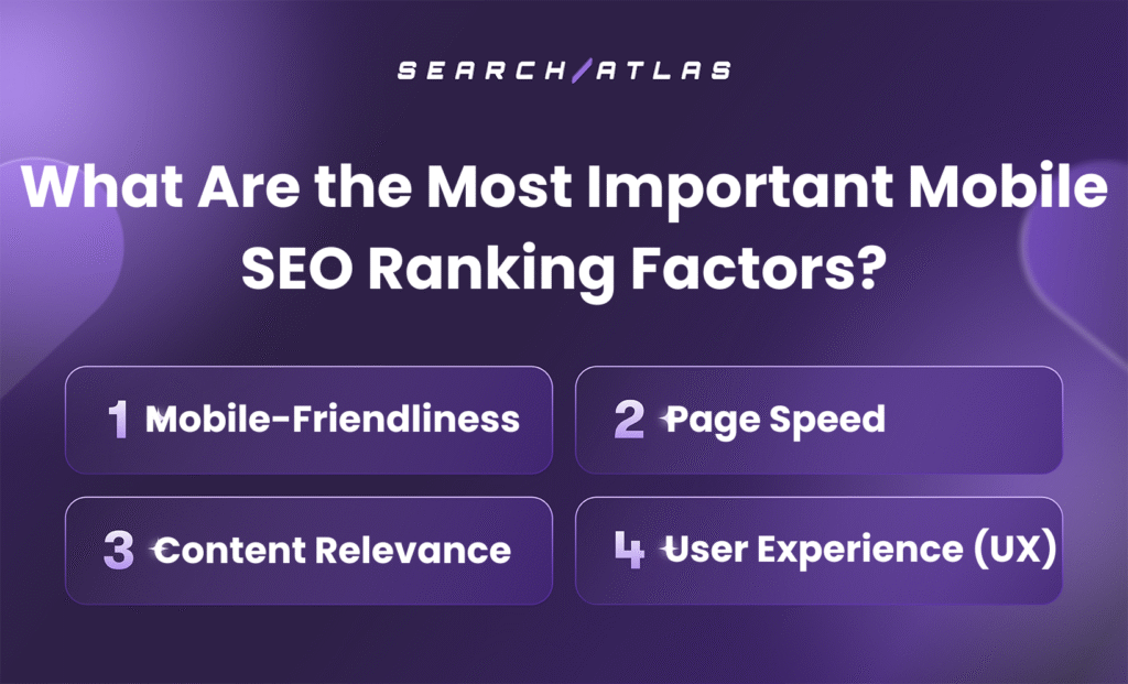 What Are the Most Important Mobile SEO Ranking Factors?
