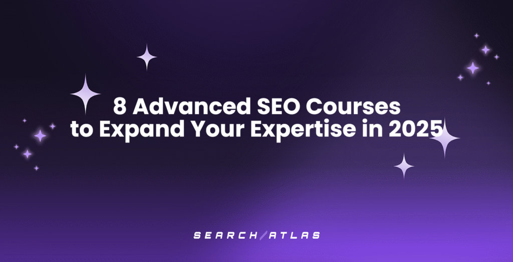 advanced seo courses