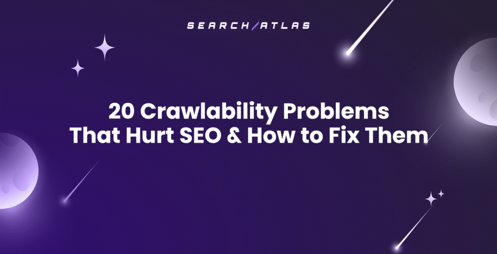 crawlability issues