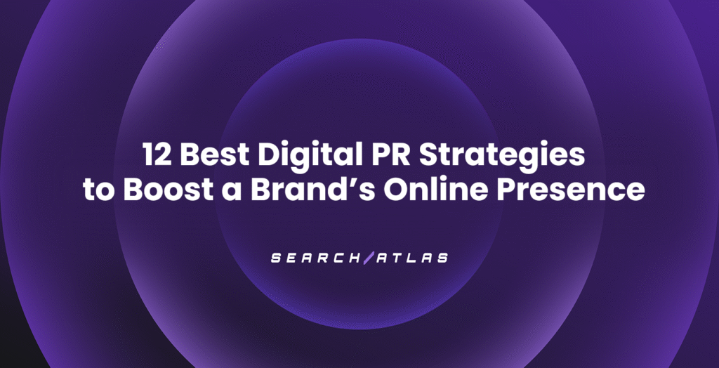 digital pr strategies