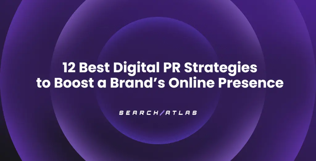 digital pr strategies