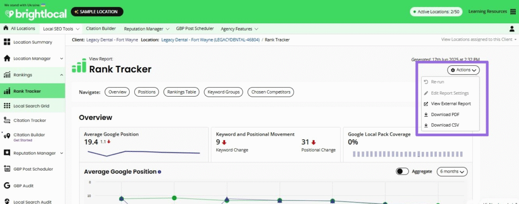 export from brightlocal 3