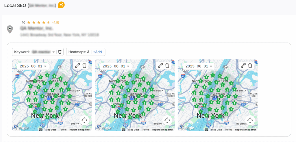 Creating a Local SEO Report step 2