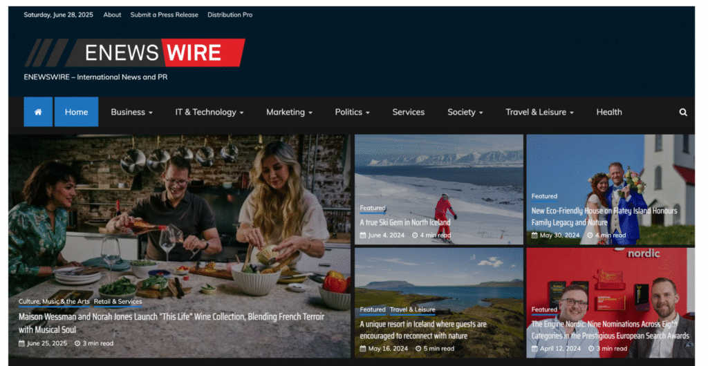 enewswire website