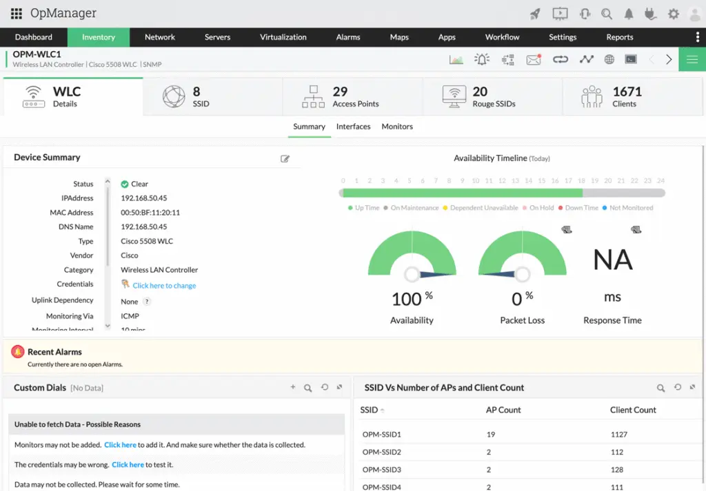 opmanager ManageEngine Site24x7