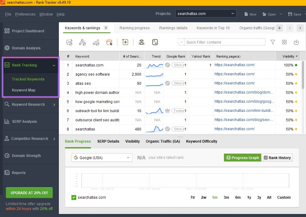 seo powersuite keyword rank tracker migration 2