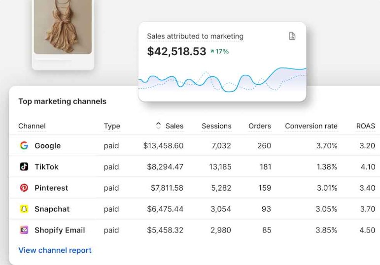 shopify sales