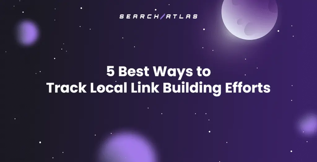 measure local link building