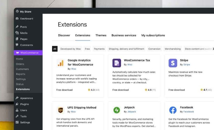 woocommerce ecommerce