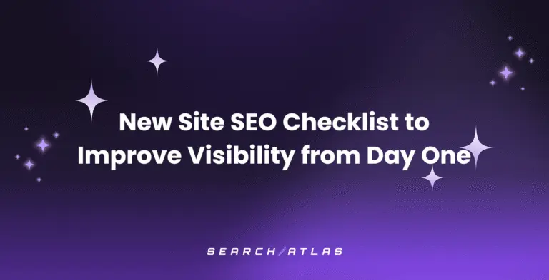New Site SEO Checklist to Improve Visibility from Day One