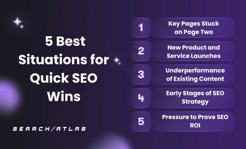 best quick seo victories