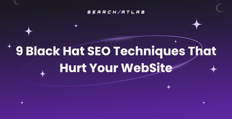 9 Black Hat SEO Techniques That Hurt Your WebSite