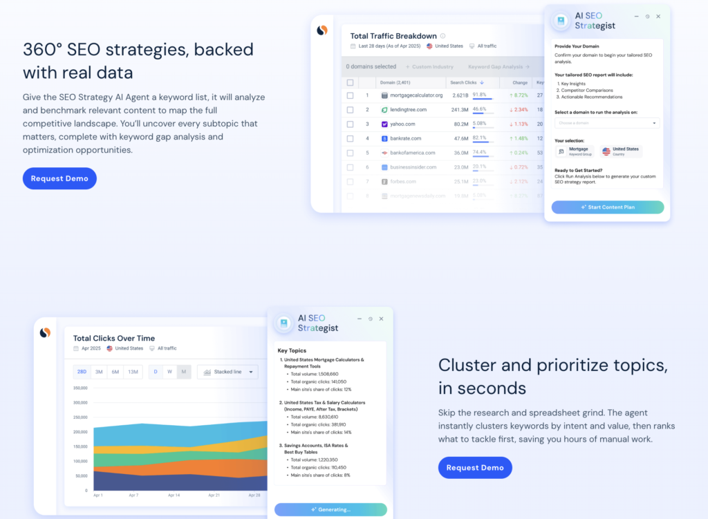 similarweb AI SEO strategist tool