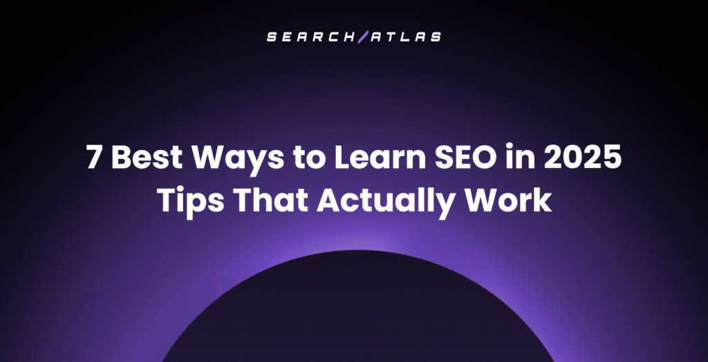 how to learn seo