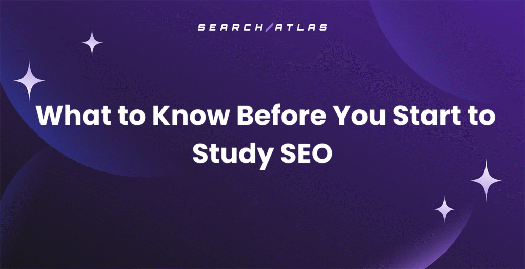 how to study seo