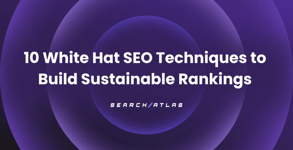 White Hat SEO Techniques