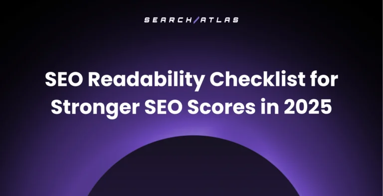 2025 SEO Readability Checklist