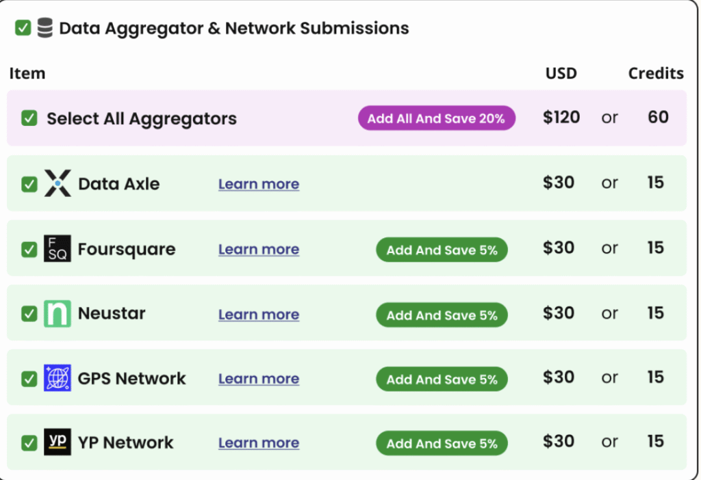 Brightlocal Local Data Aggregator Tool