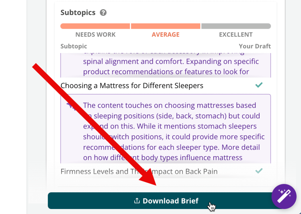 Writing Assistant Download Brief Conductor