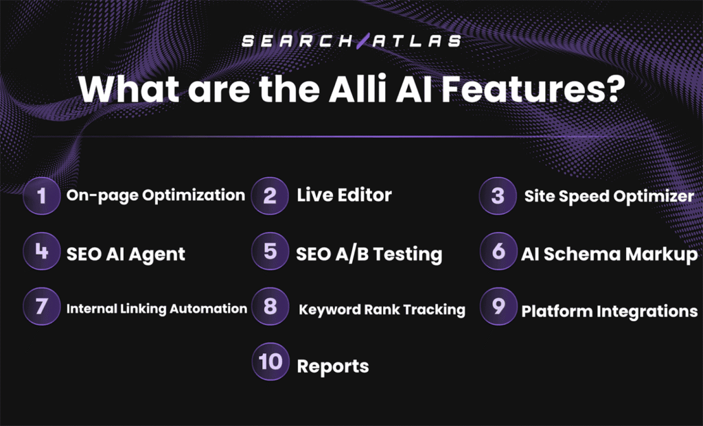 features of alli ai