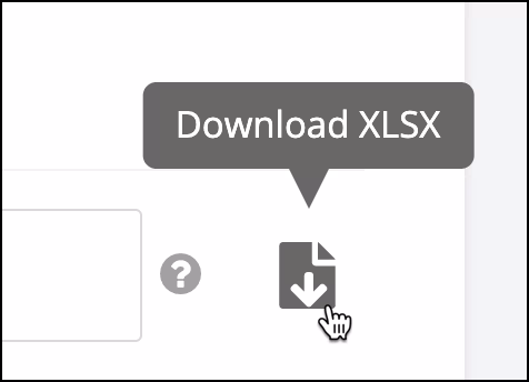 conductor Download xlsx