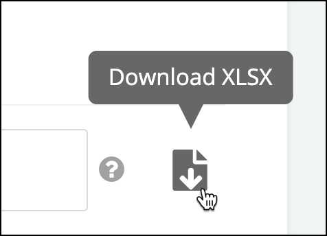 conductor Download xlsx