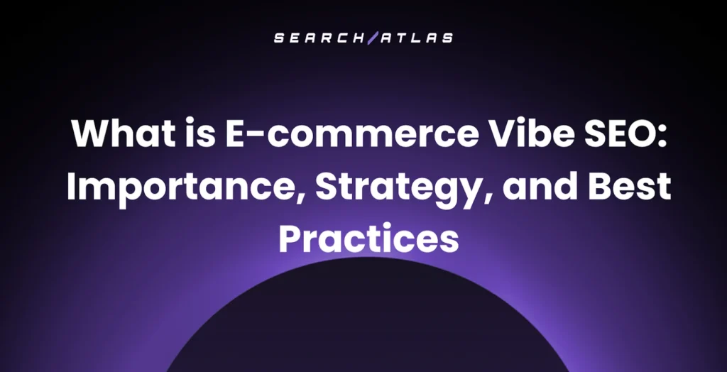 vibe ecommerce search engine optimization