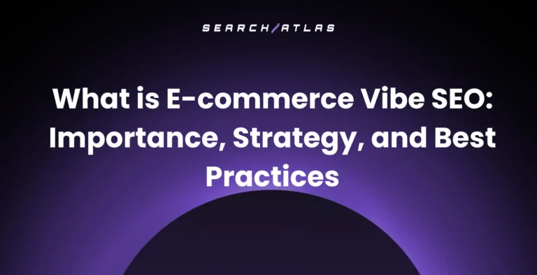 vibe ecommerce search engine optimization