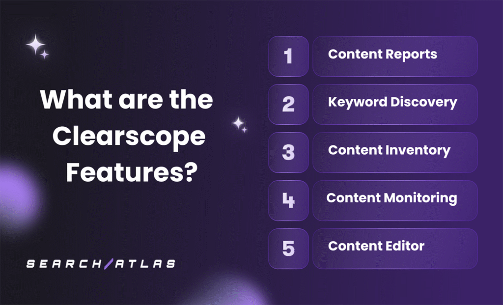 Clearscope tools