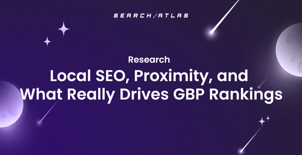 gbp ranking factors study correlation