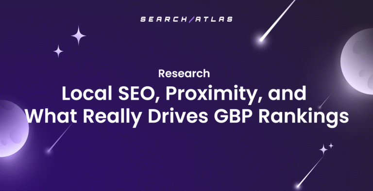 gbp ranking factors study correlation