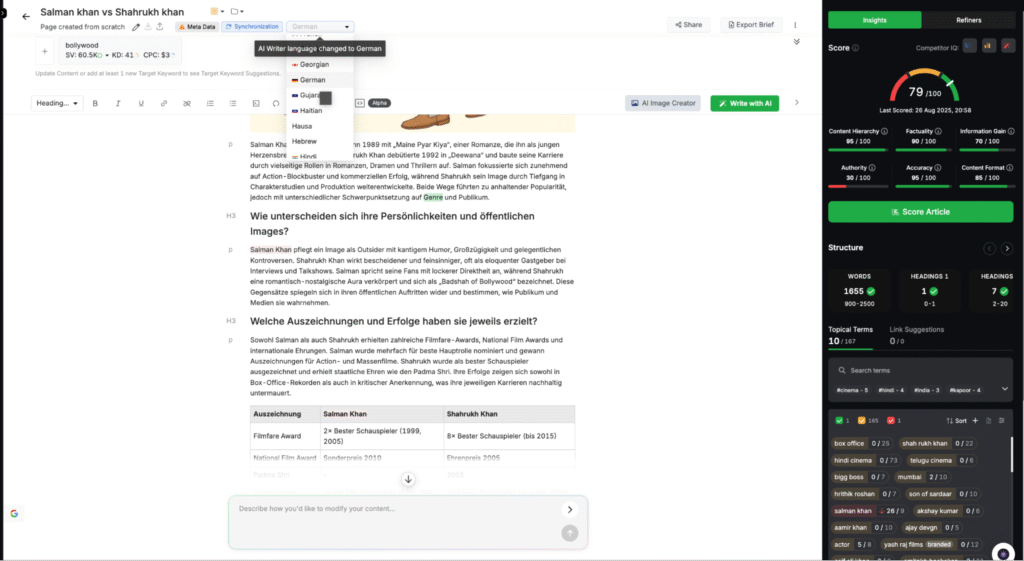 search atlas content genius dashboard
