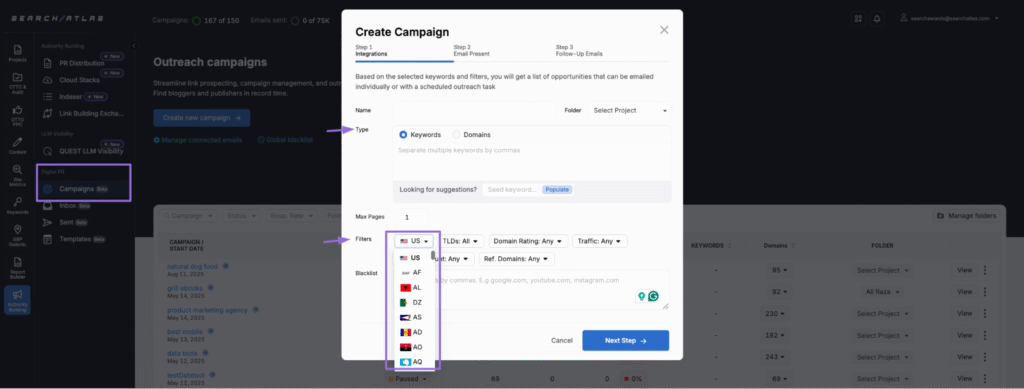 link building outreach for international seo
