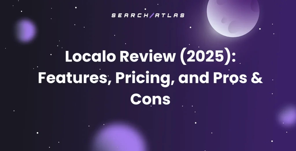 Review of Localo SEO tool