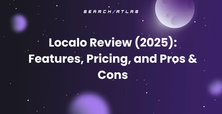 Review of Localo SEO tool