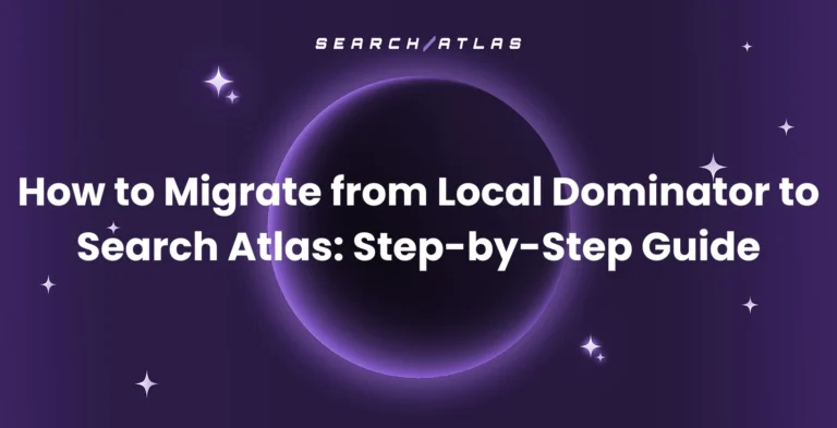 migrate from Local Dominator to Search Atlas