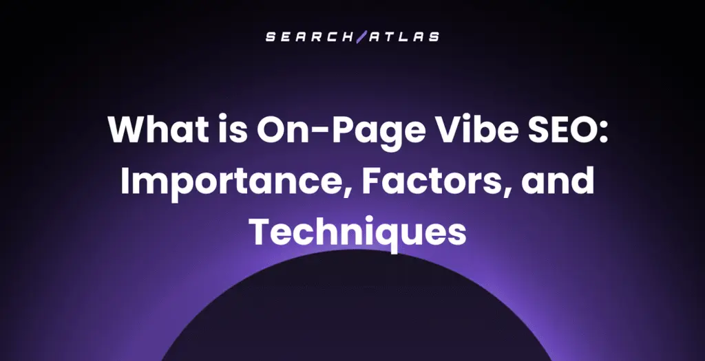 on-page vibe search engine optimization