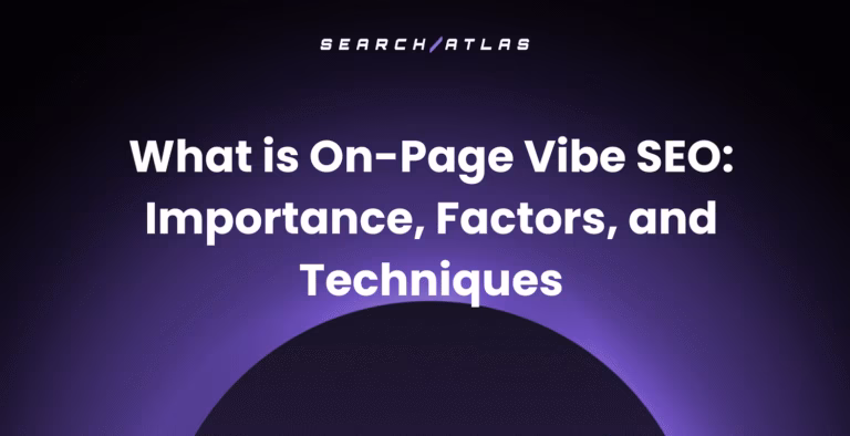 on-page vibe search engine optimization