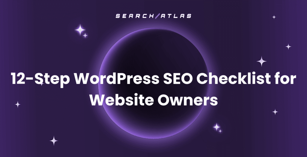 WordPress Checklist for SEO