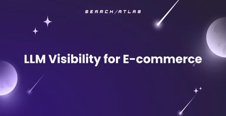 LLM visibility for ecommerce brands