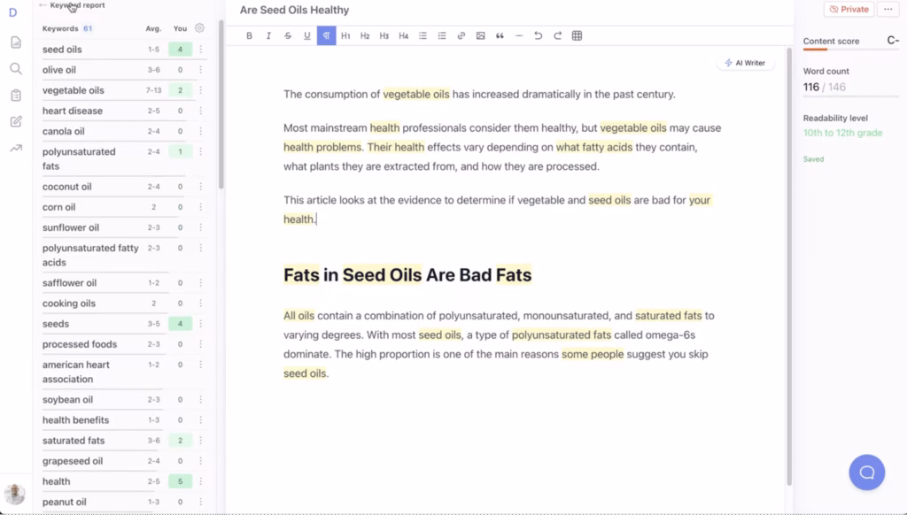 Dashword editor
