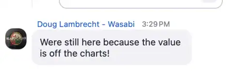 Doug Lambrecht testimonial: Were still here because the value is off the charts!