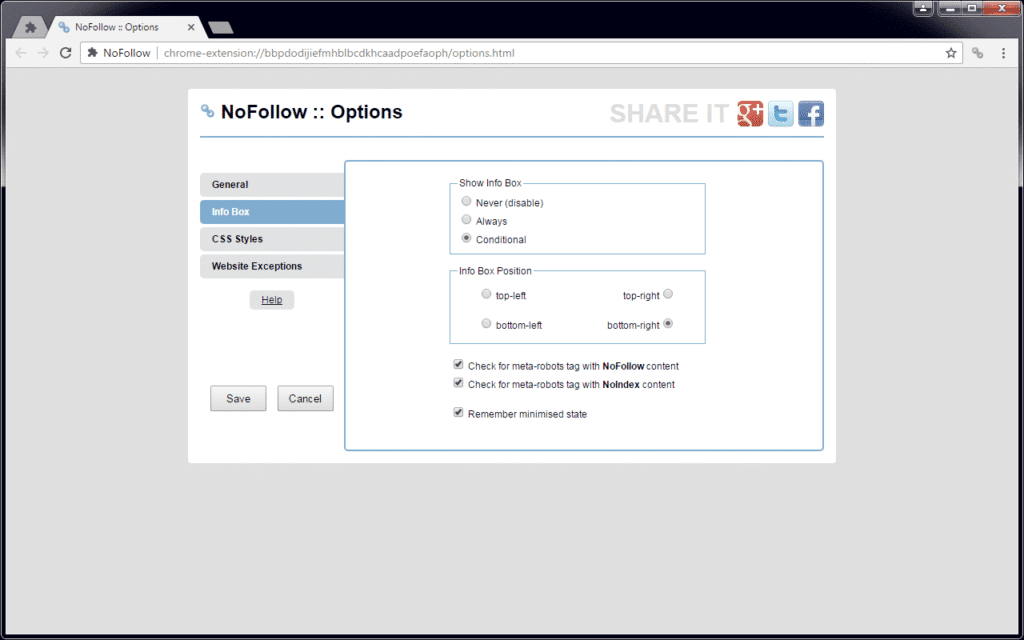 nofollow browser extension