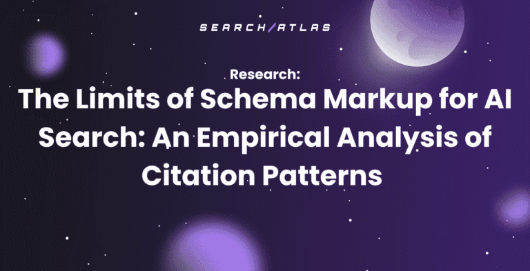 limits of schema markup