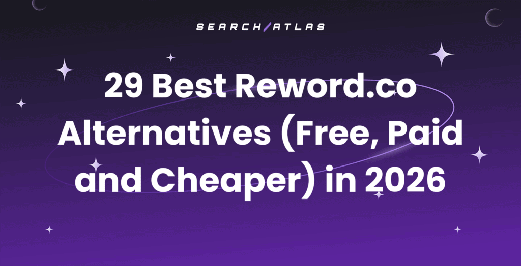 Alternatives to reword.co