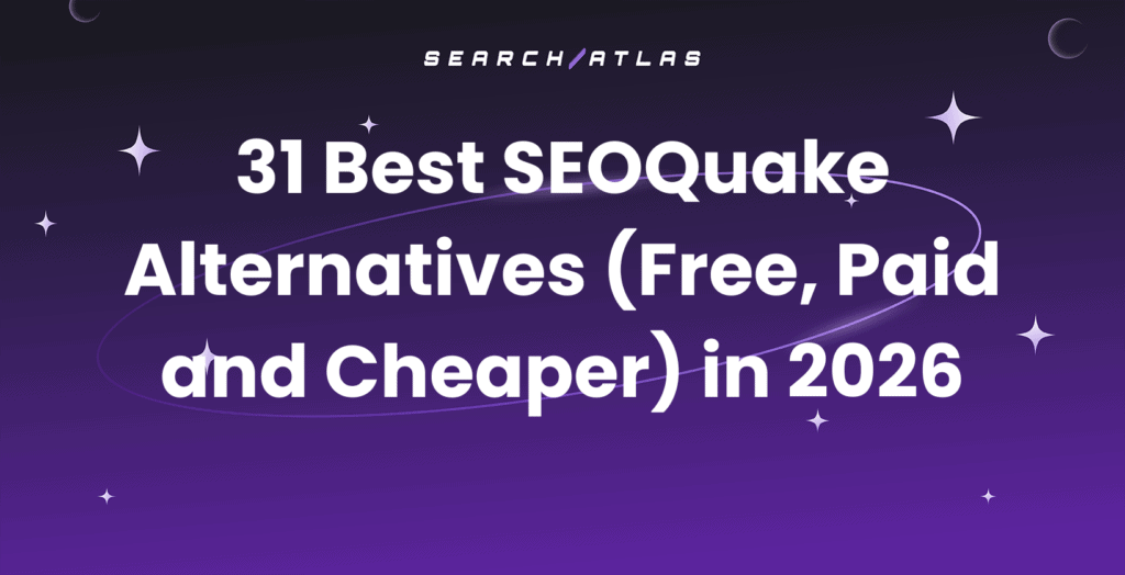 Alternatives to SEOQuake