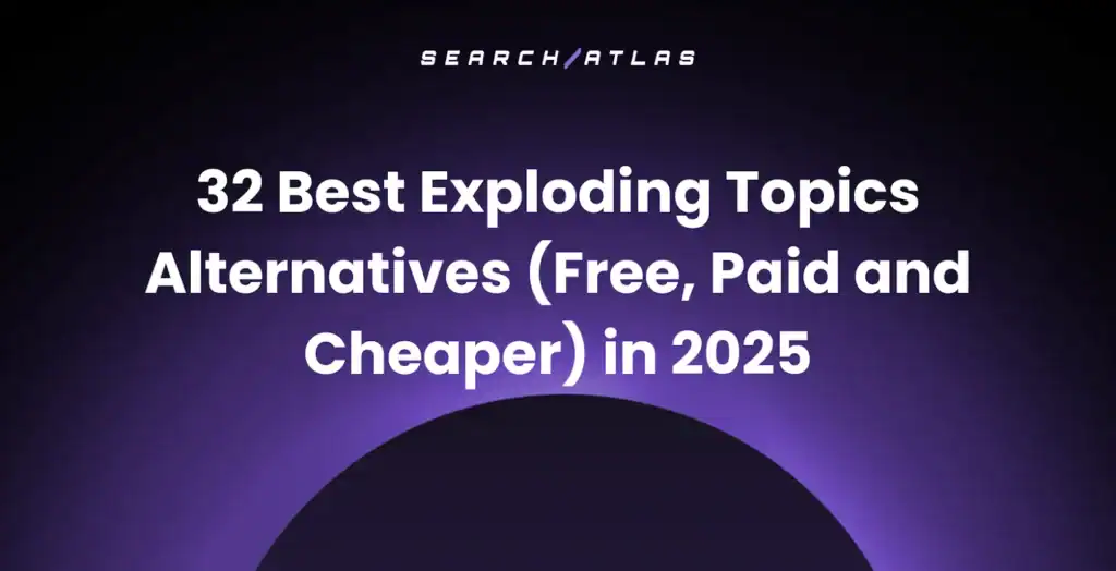top exploding topics tool alternatives