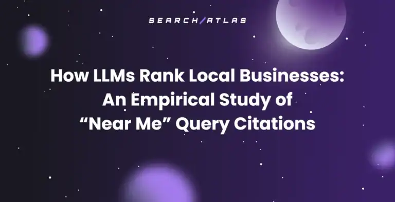 How LLMs Rank Local Businesses: An Empirical Study of “Near Me” Query Citations